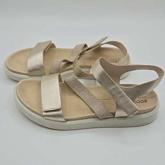 Ecco | Flowt 2 Band Sandals Size 40 - Picture 5 of 10